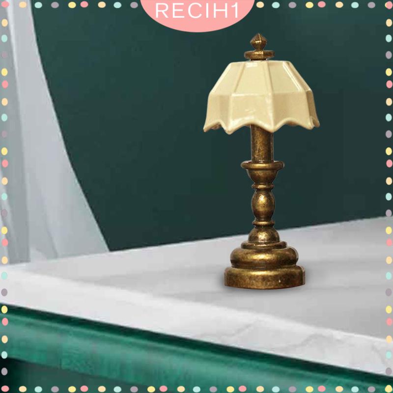 Đèn Bàn Mini Tỉ Lệ 1: 12 Dùng Trang Trí Nhà Búp Bê