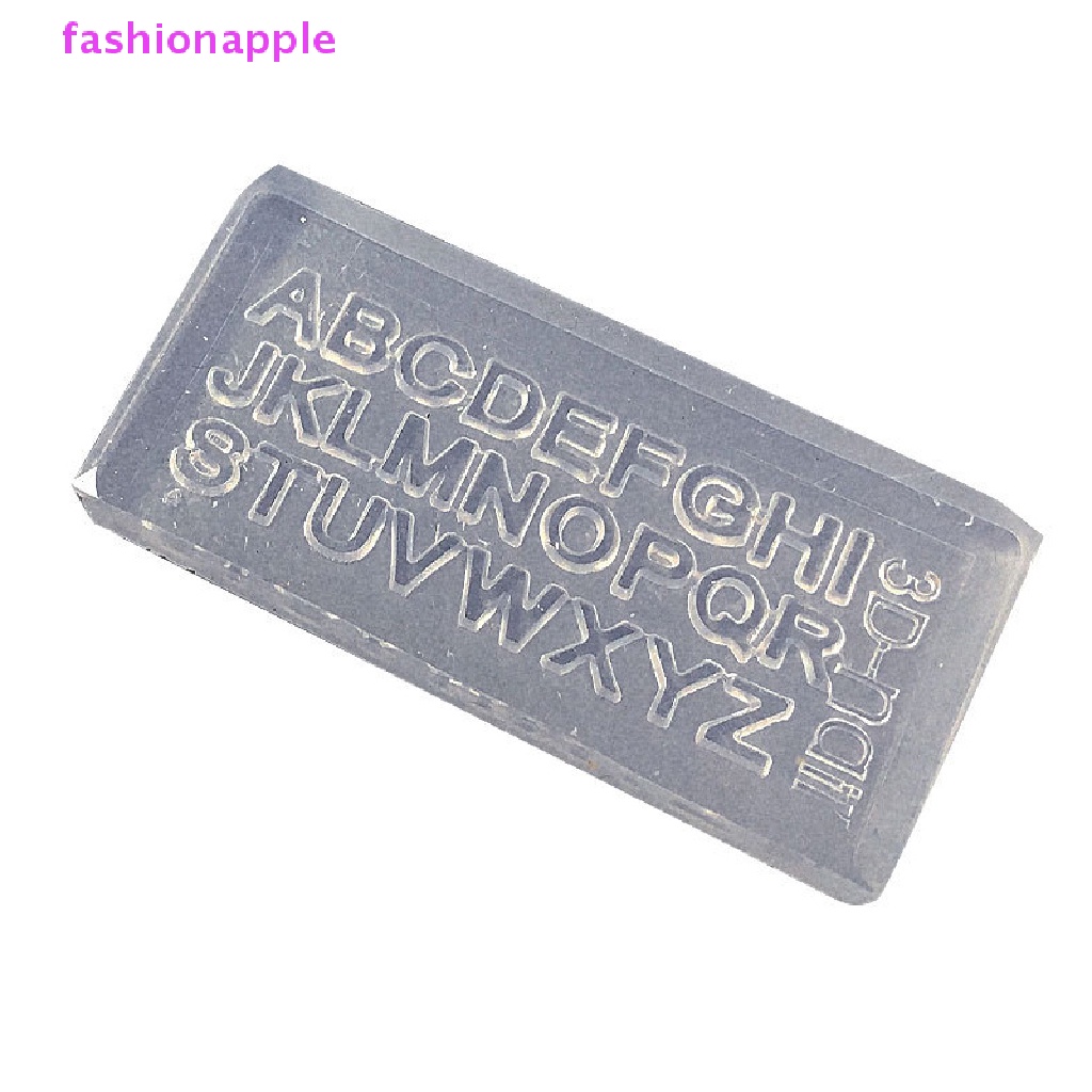 1 Khuôn Chữ Silicone 3D Tự Trang Trí Móng Tay
