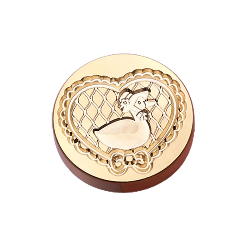 Đầu Tem Đóng Dấu Niêm Phong Thiệp Chúc Mừng Bằng Đồng Thau