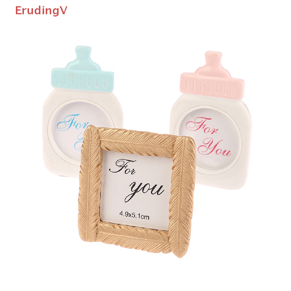 [ErudingV] Khung Ảnh Mini Màu Hồng / Xanh Lam / Vàng Kim Sáng Tạo [Mới]