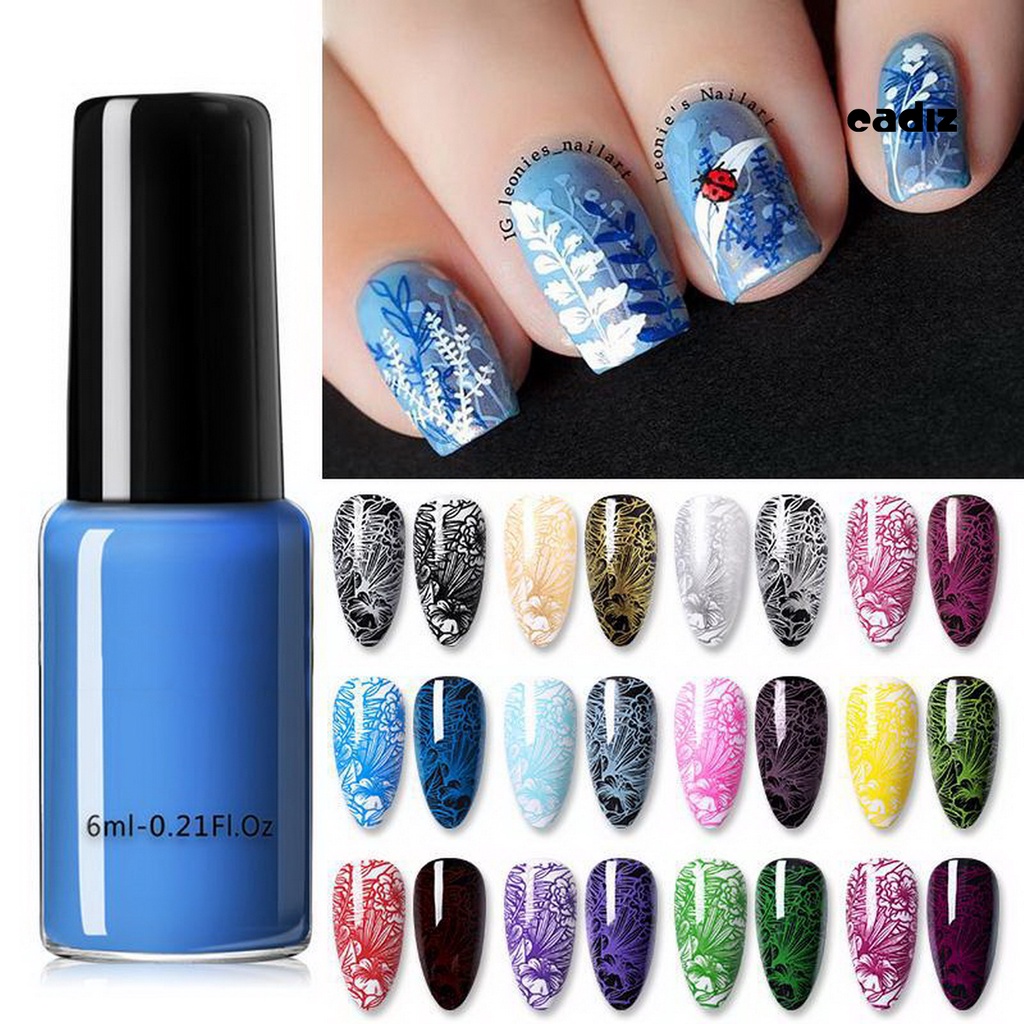 Sơn Móng Tay 6ml Khô Nhanh Không Gây Kích Ứng Chất Lượng Cao DIY