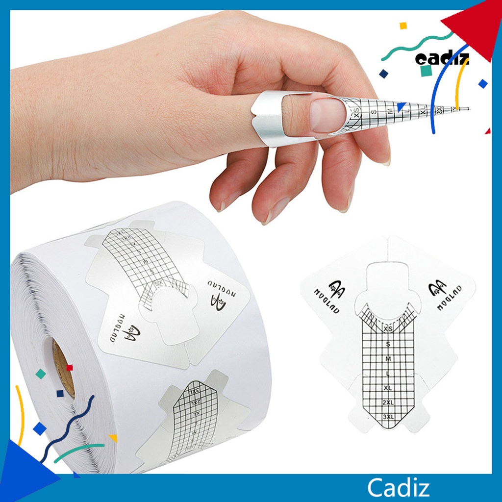 1 Túi / Cuộn Lá Nhôm Dán Móng Tay Tự Dính Chống Bụi Chống Ẩm Không Biến Dạng