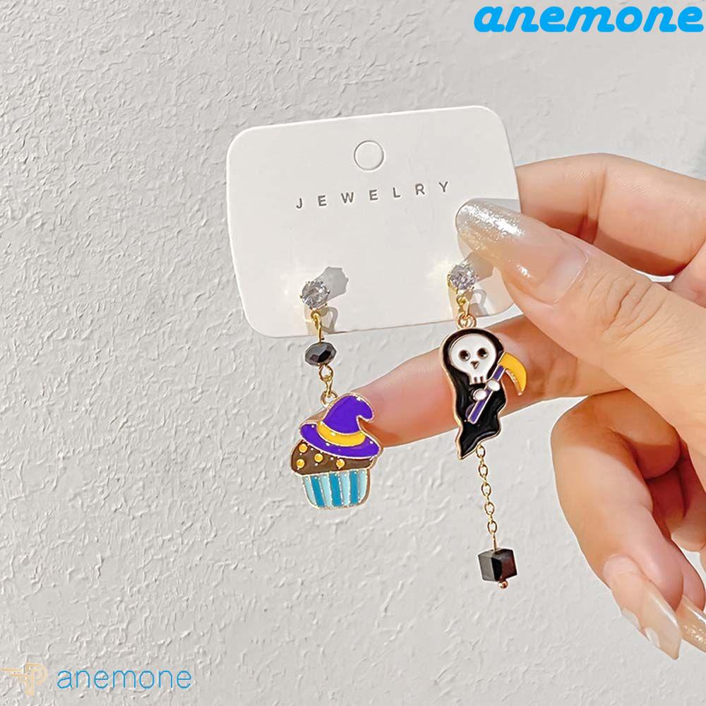 Khuyên Tai Hóa Trang Halloween Hoạt Hình Ma / Dơi / Dơi Cho Nữ