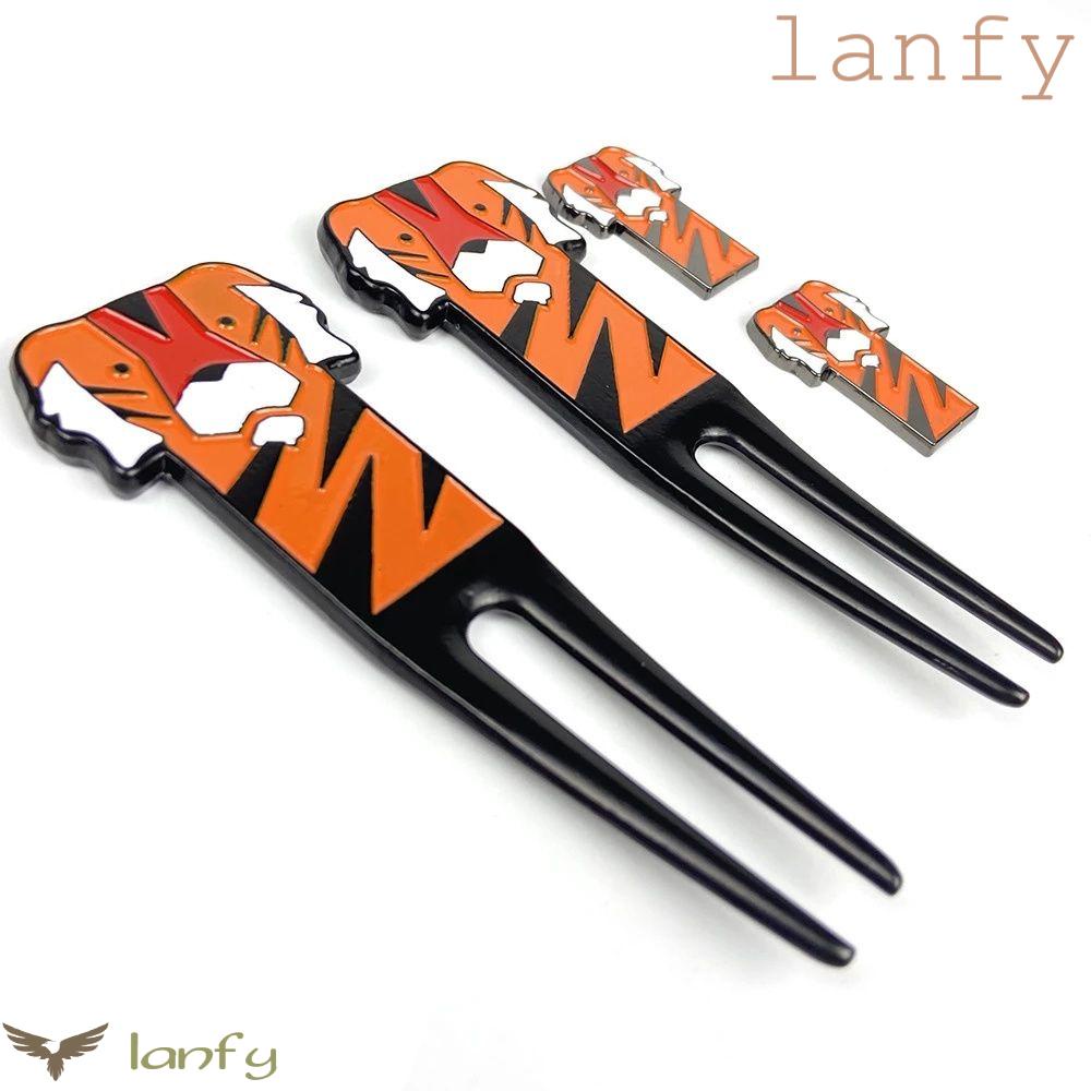 Dụng Cụ Đánh Dấu Vị Trí Bóng Golf Bằng Hợp Kim Kẽm Họa Tiết Hổ Hoạt Hình