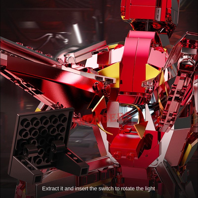 Đồ Chơi Lắp Ráp Nhân Vật Tony Stark MK50 Nano 2023