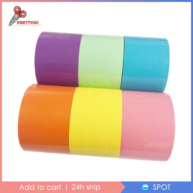 1 [Prettyia] 6 Cuộn Băng Dính Đồ Chơi Cho Bữa Tiệc