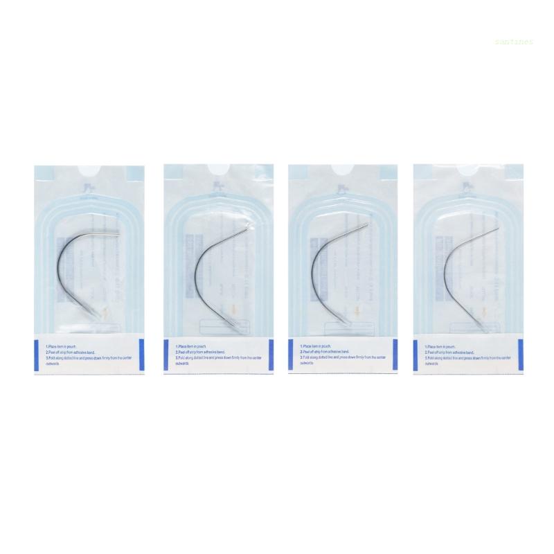 Kim Xỏ Khuyên Mũi / Tai / Cơ Thể Bằng Thép Không Gỉ Dùng Một Lần