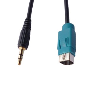 Audio Input Adapter Cable for ALPINE Full Speed Stereo System Headphone Jack to AUX