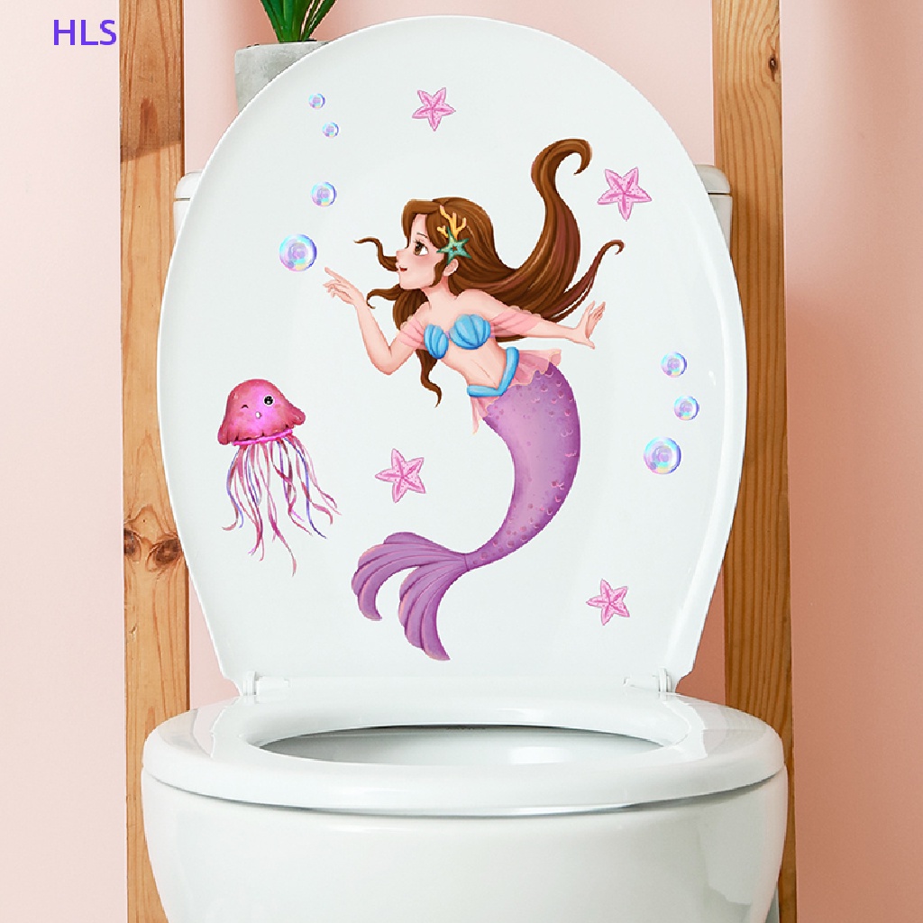 [HLS] Set 11 Miếng Dán Trang Trí Toilet Tự Dính Hình Động Vật Có Thể Tháo Gỡ