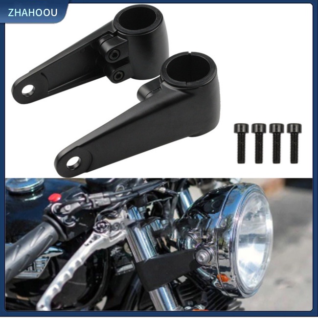 ☃Phụ Kiện Trang Trí Nhà Cửa Kiểu Dáng Dễ Thương Xinh Xắn☃ 1 Cặp Giá Đỡ Đèn Pha 35mm 39mm 41mm Cho Xe Mô Tô