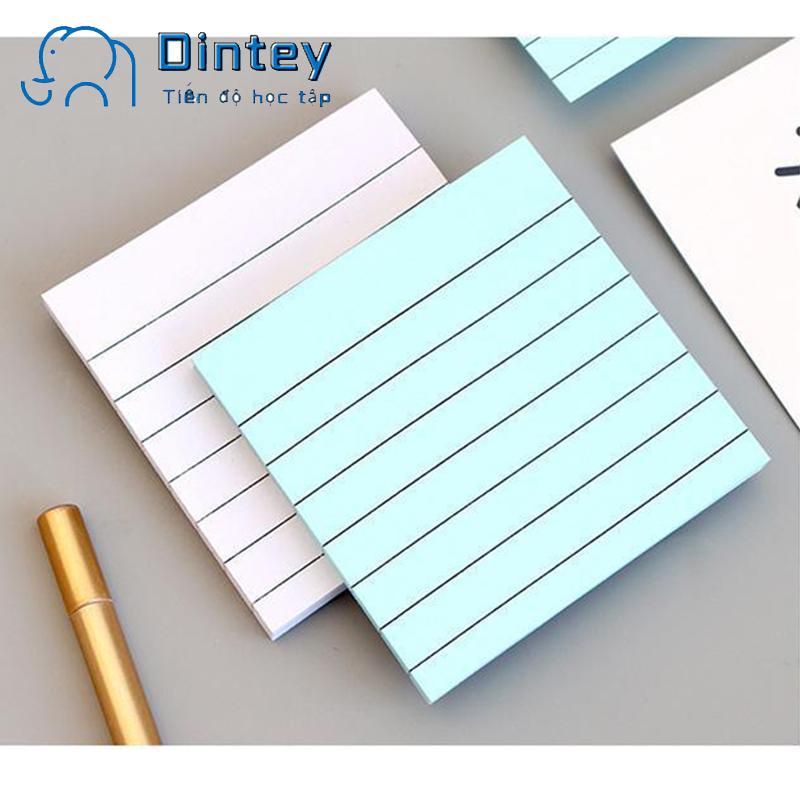 ✍mujicici✍Giấy note có dòng kẻ sắc màu, giấy nhớ có dòng kẻ