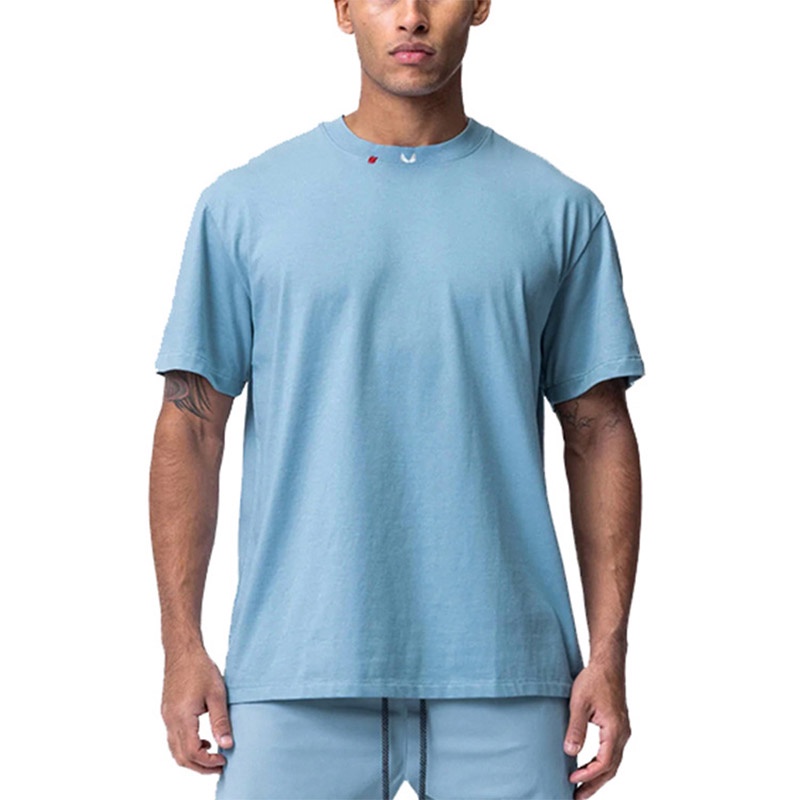 Áo Thun Nam Tay Ngắn Có In Hình Phong Cách Hàn Quốc