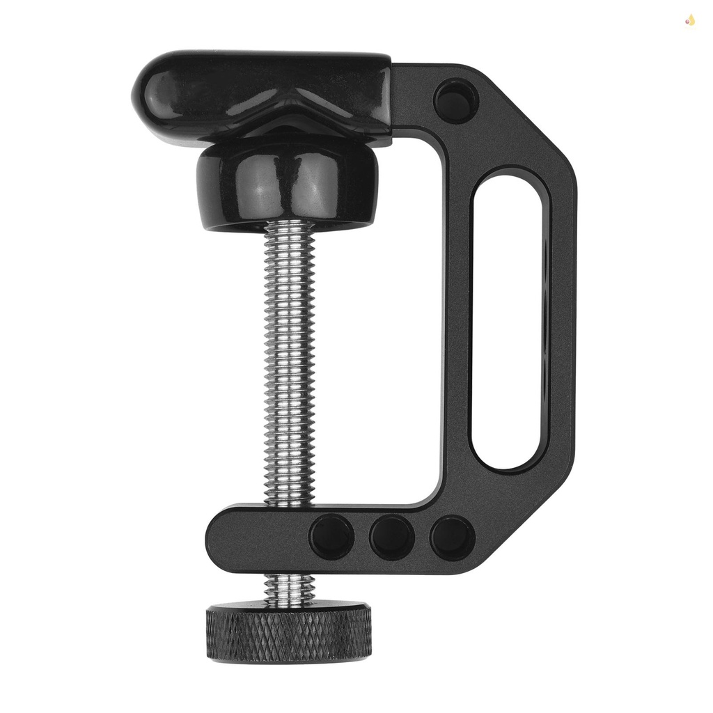 Kẹp Giá Đỡ Ba Chân Chịu Lực Tốt Kèm Lỗ Vít 1 / 4 Inch Và 3 / 8 Inch Chuyên Dụng Cho Đèn Flash / Video