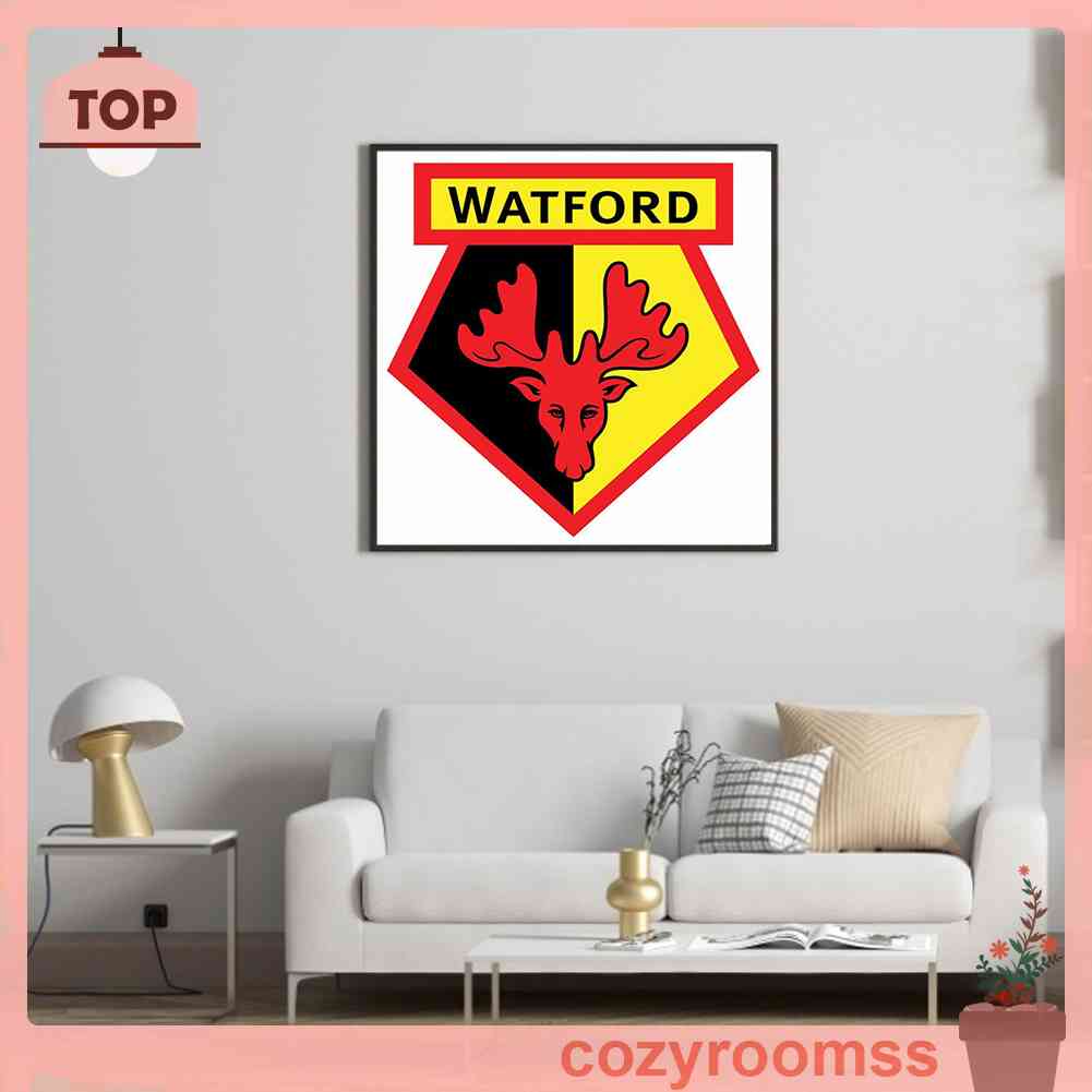 Tranh Đính Đá 5D Tự Làm Toàn Diện Họa Tiết Câu Lạc Bộ Bóng Đá Trang Trí Nhà Cửa