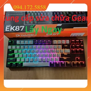 Sieu khuyến mại bàn phím cơ dareu ek87 multi led mix màu