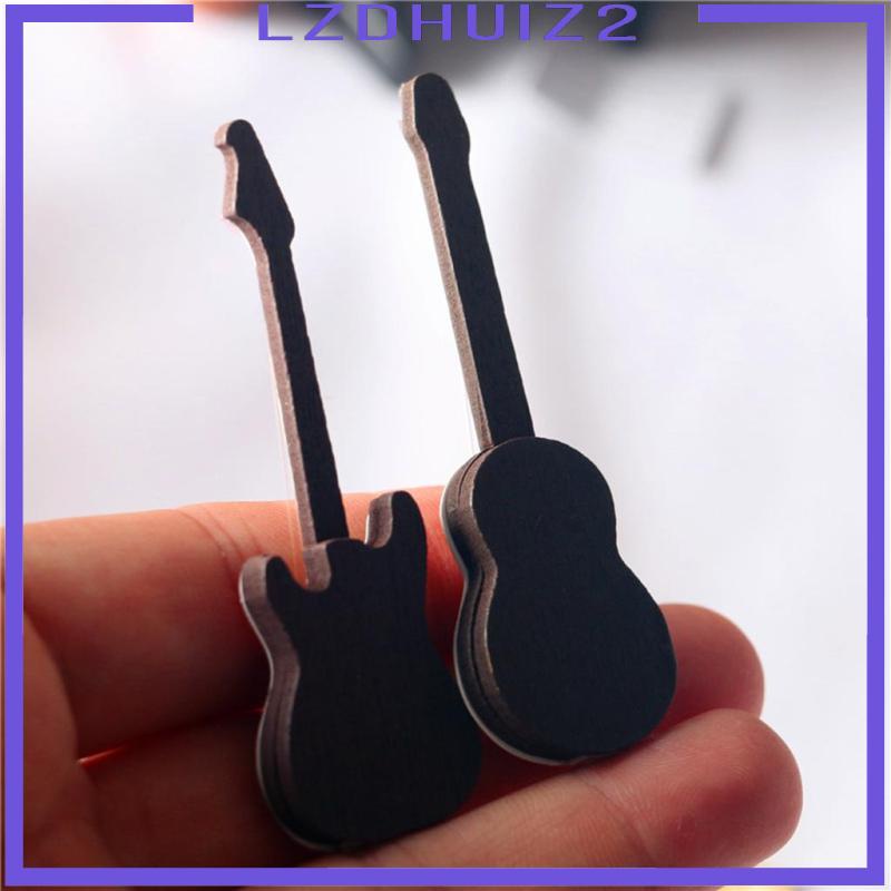 Đàn Guitar Tỉ Lệ 1: 12 Dùng Trang Trí Nhà Búp Bê