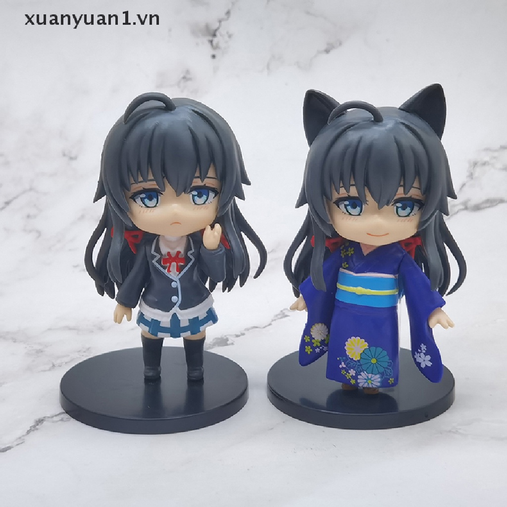 1 Bộ Mô Hình Nhân Vật Yui Yuigahama Hoạt Hình My Teen Lãng Mạn