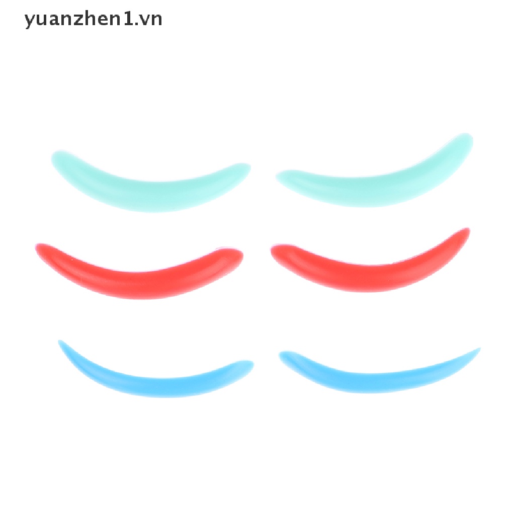 Set 7 Cặp Đệm Silicone Hỗ Trợ Uốn Mi Tiện Lợi