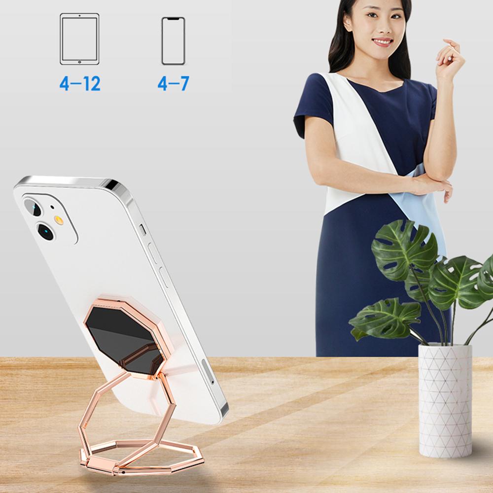 SHOUHOU Giá Đỡ Điện Thoại Để Bàn Bằng Kim Thể Gập 360 Xoay Đa Góc
