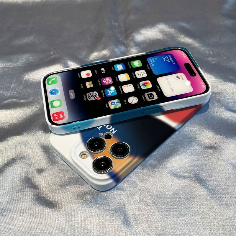 Ốp Điện Thoại Cứng Màu Gradient Cho Iphone 8Se14Inxsmax 11 plus12 7 A4ST