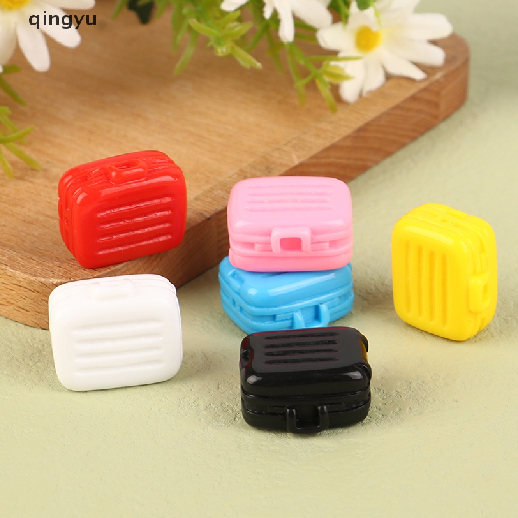 1 Mô Hình Vali Hành Lý Mini Tỉ Lệ 1: 12 Trang Trí Nhà Búp Bê