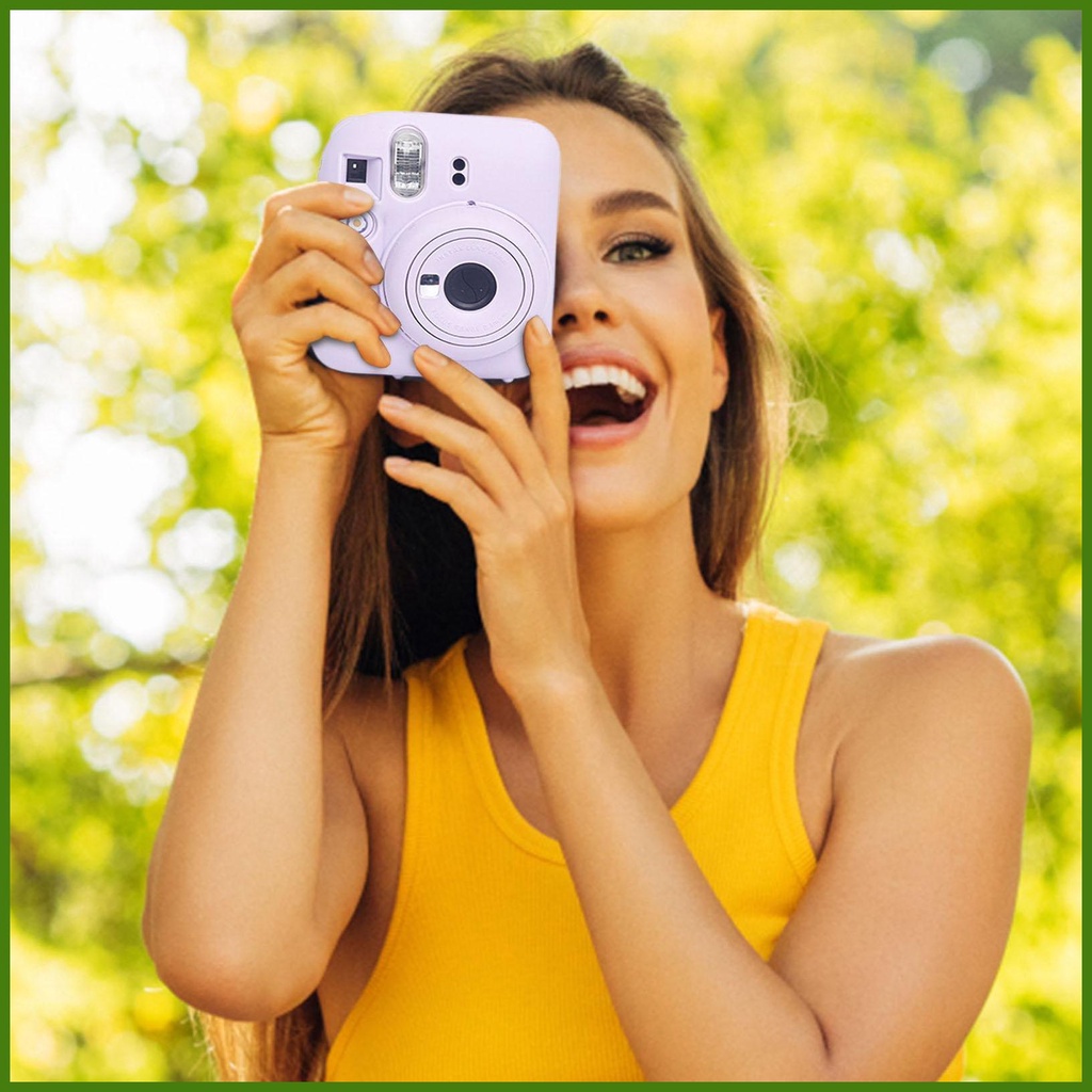 Ốp Điện Thoại Silicon Mềm Màu Trơn Chống Trầy Xước Bảo Vệ Máy Ảnh Polaroid 5 Rvn