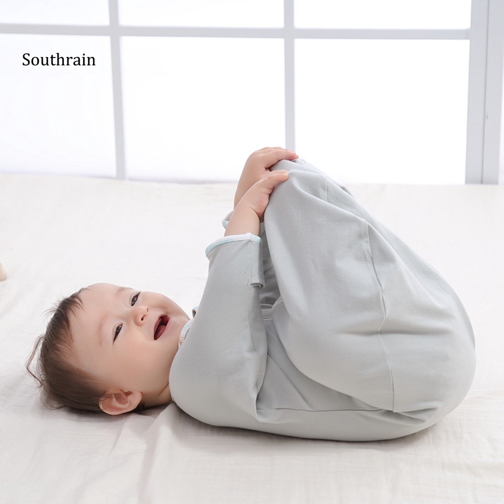 Túi Ngủ Tay Dài Thoáng Khí Giữ Ấm Cho Bé Sơ Sinh