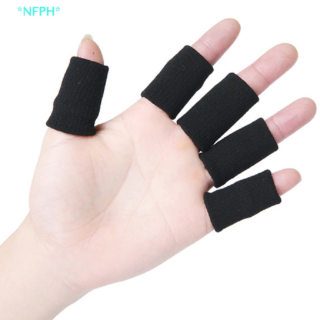 Set 10 Băng Quấn Ngón Tay Co Giãn Thoáng Khí Hỗ Trợ Chơi Bóng Rổ / Bóng Chày / Chơi Gôn / Gym Mới