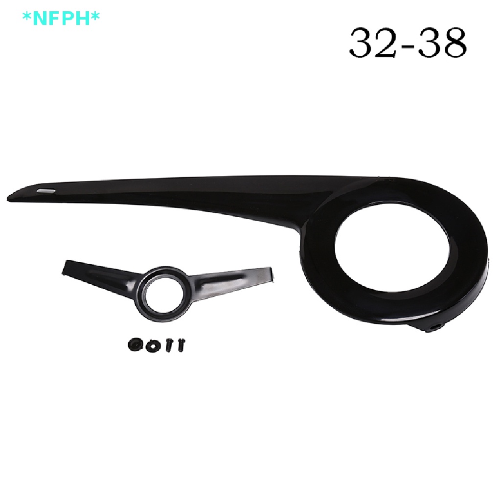 Vỏ Bọc Bảo Vệ Dây Xích Xe Đạp Bằng Nhựa ABS Màu Đen Có Kích Thước 32-38 Răng Mới