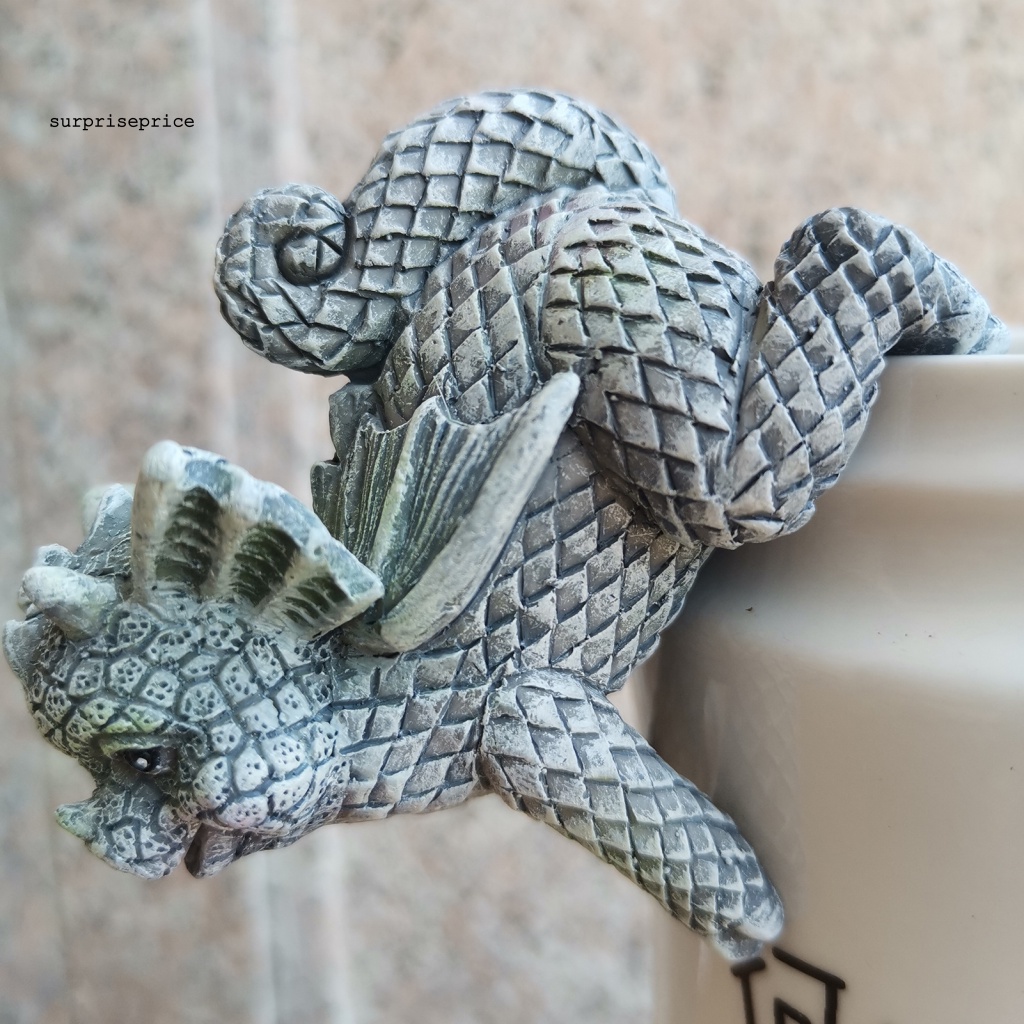 Set 4 Mô Hình Rồng Trang Trí Sân Vườn