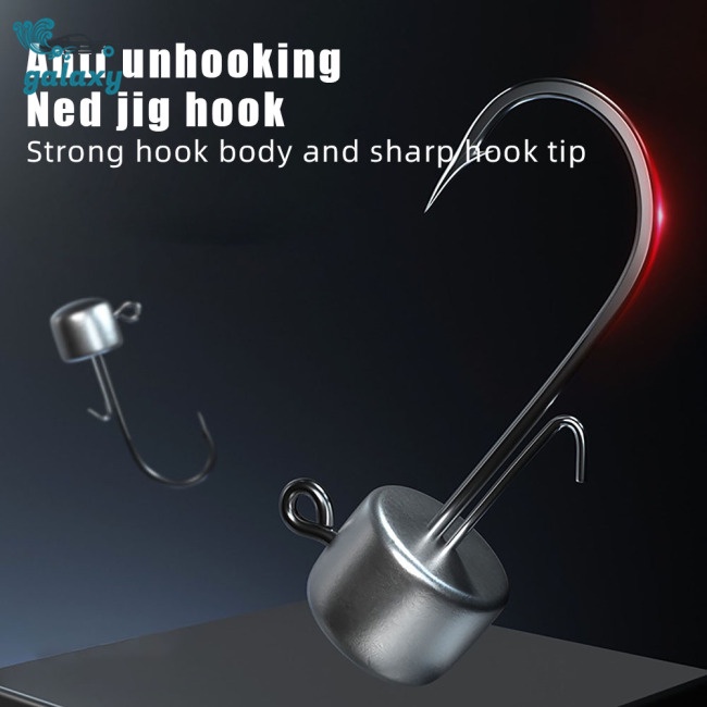 Galaxy Set 50 Mồi Giả Ned 2.5g / 3.5g / 5g / 6g Có Móc Câu