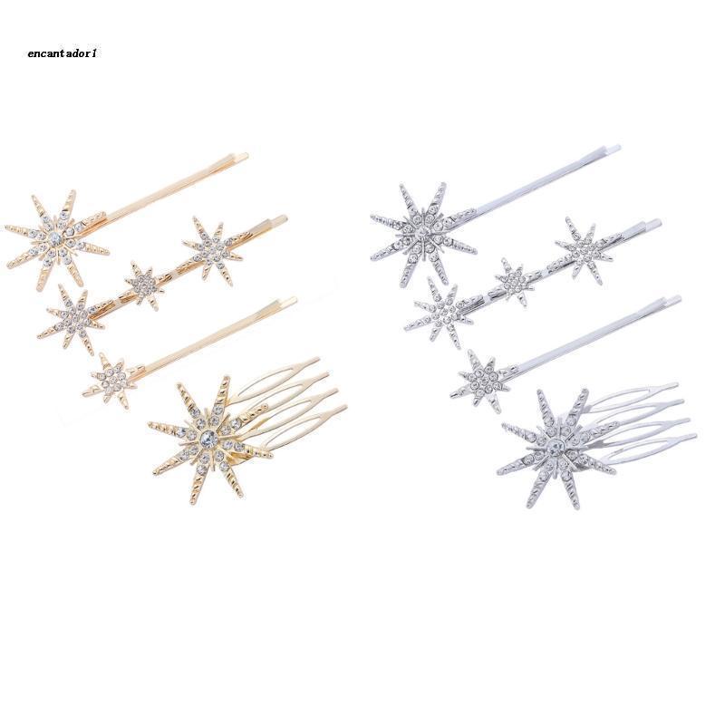 ✿ Set 4 Lược Cài Tóc Cô Dâu Đính Hạt Ngọc Trai Sang Trọng