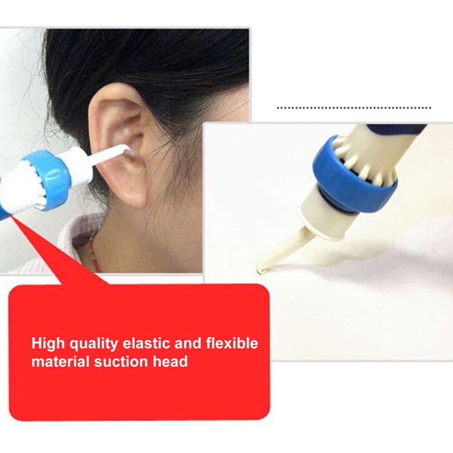 Ear Wax Removal Kit Ear Cleaner Automatic Electric Vacuum Earwax Remover