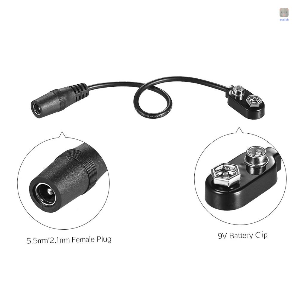 Set 3 Đầu Nối 9V 2.1mm * 5.5mm Female Cho Đàn Guitar