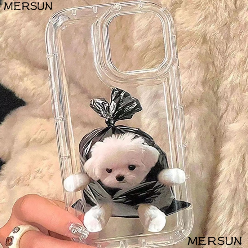 ✅Ốp Điện Thoại Dẻo Trong Suốt Họa Tiết Chú Chó / Mèo Dễ Thương Cho Iphone 138p xr promax / 1214 11 / proxs RP88