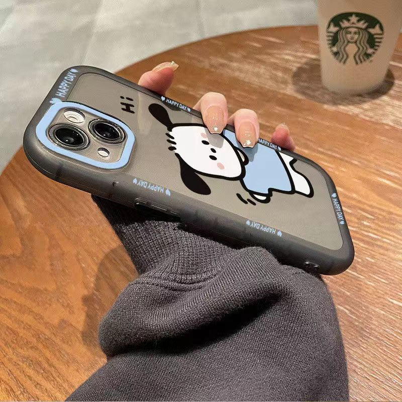 ✅Ốp Điện Thoại Trong Suốt Họa Tiết Chú Cún Dễ Thương Cho Iphone Xr promax / 12 Iphonepro14Plus13 7 LNW3