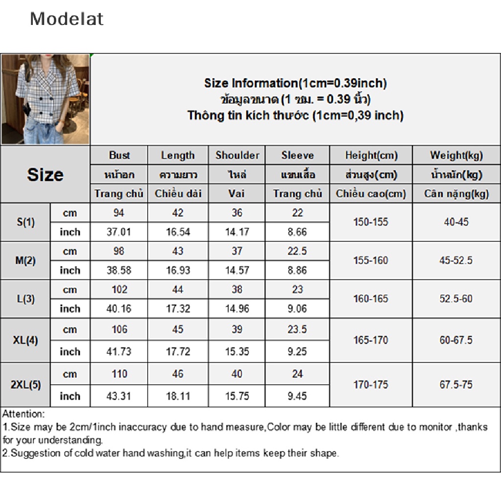 Mfc Áo Khoác Blazers Dáng Rộng Cài Hai Hàng Nút Họa Tiết Caro Phong Cách Vintage Đường Phố Cao Cấp Cho Nữ WTD