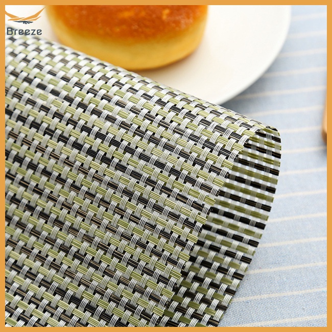 Tấm Lót Bàn Ăn Bằng PVC Hình Chữ Nhật Chống Trượt Tiện Dụng