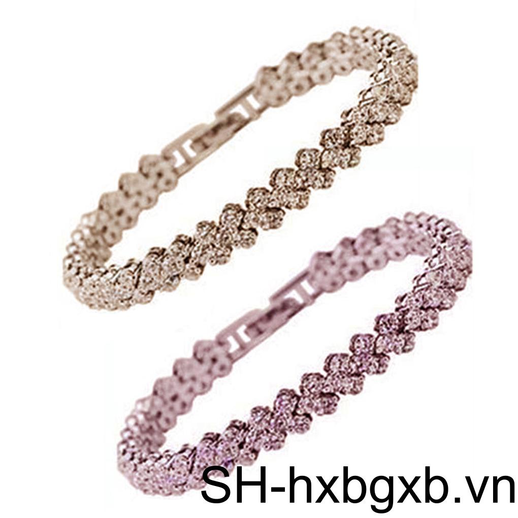 Vòng Tay Đính Đá Lấp Lánh Cho Nữ