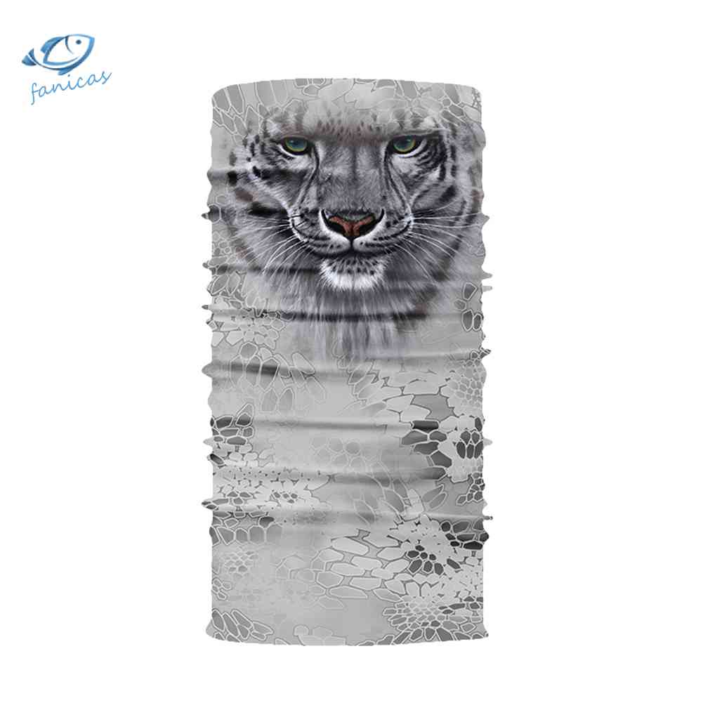 Khăn Choàng Cổ Che Phủ Mặt Không Đường May Thoáng Khí In Họa Tiết Động Vật Dành