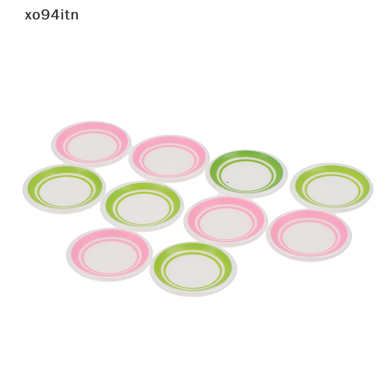 1 Bộ Chén Đĩa Đồ Ăn Mini Cho Nhà Búp Bê