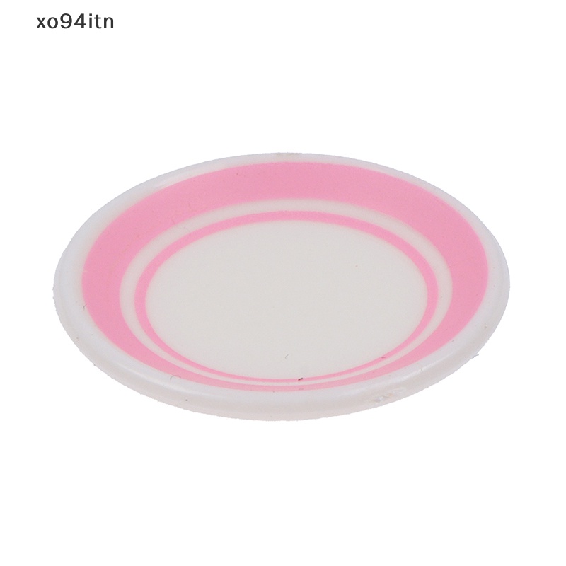 1 Bộ Chén Đĩa Đồ Ăn Mini Cho Nhà Búp Bê