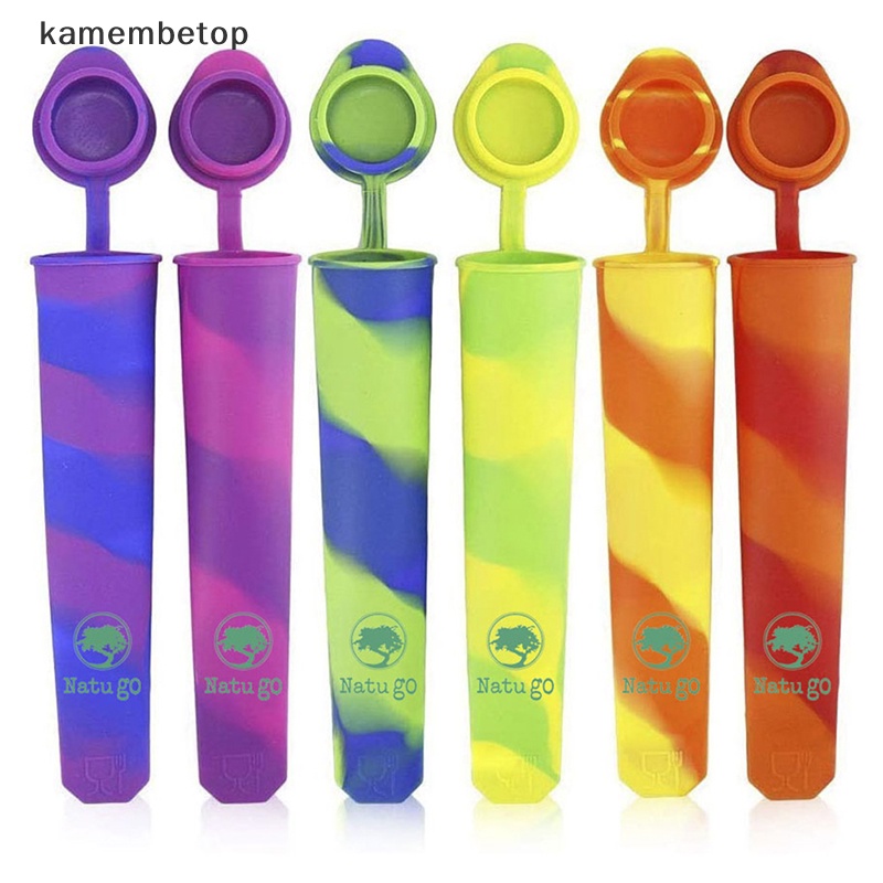 Khuôn Silicone Làm Kem Que DIY Tiện Dụng