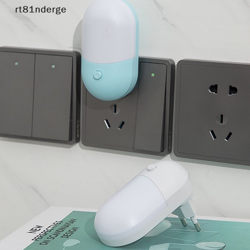 Đèn Ngủ LED Cảm Biến Ánh Sáng Trắng Ấm Áp Tự Động Dành Cho Trẻ Em