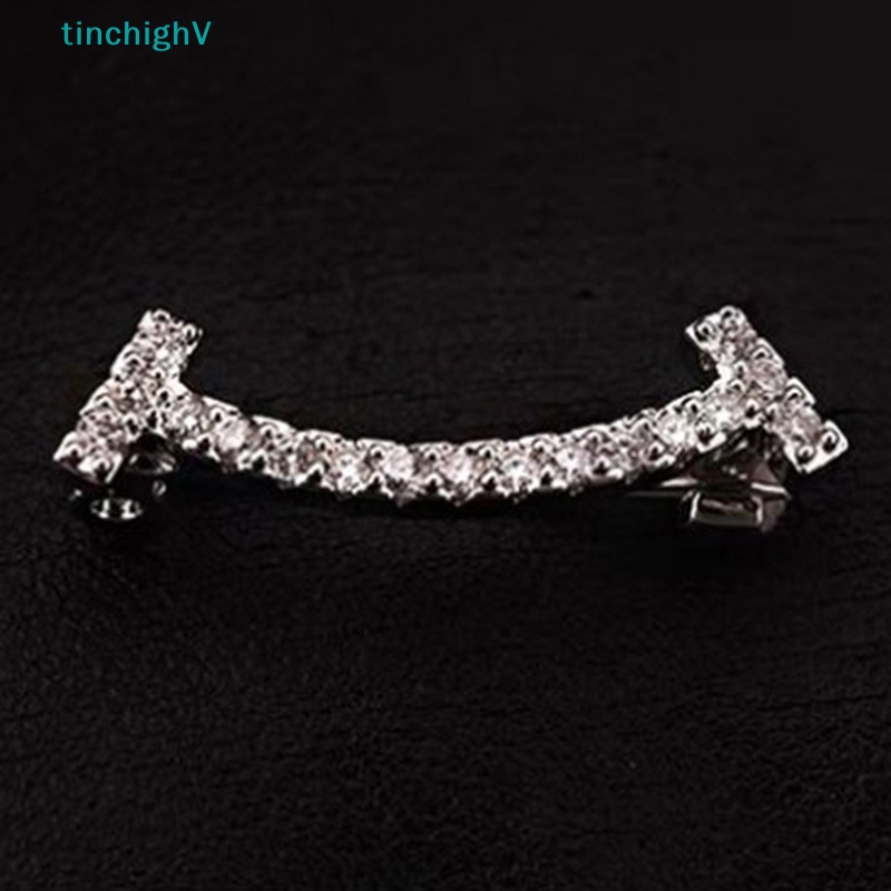 [TinchighV] Ghim Cài Áo Kim Loại Hình Mặt Cười Cổ Chữ V Đa Năng Trang Trí Nút Áo [Mới]