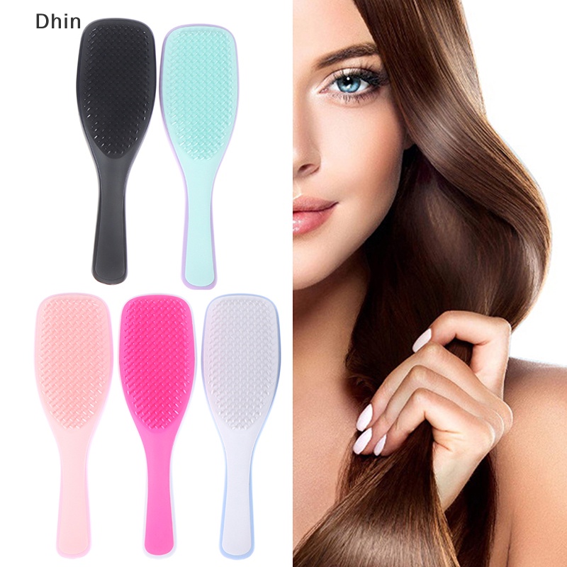 Lược Chải Tóc Thẳng Chống Tĩnh Điện Massage Da Đầu