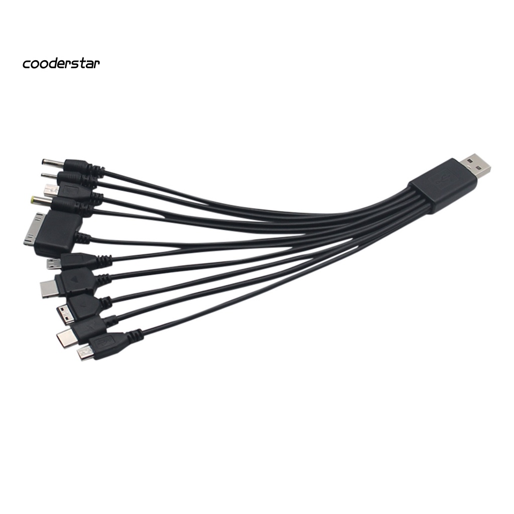 Dây Cáp USB Truyền Dữ Liệu 10 Trong 1