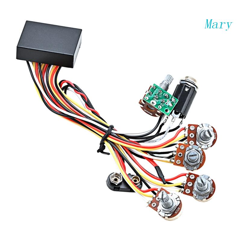 Bộ Cân Bằng EQ 3 Band Chuyên Dụng Cho Đàn Guitar Bass