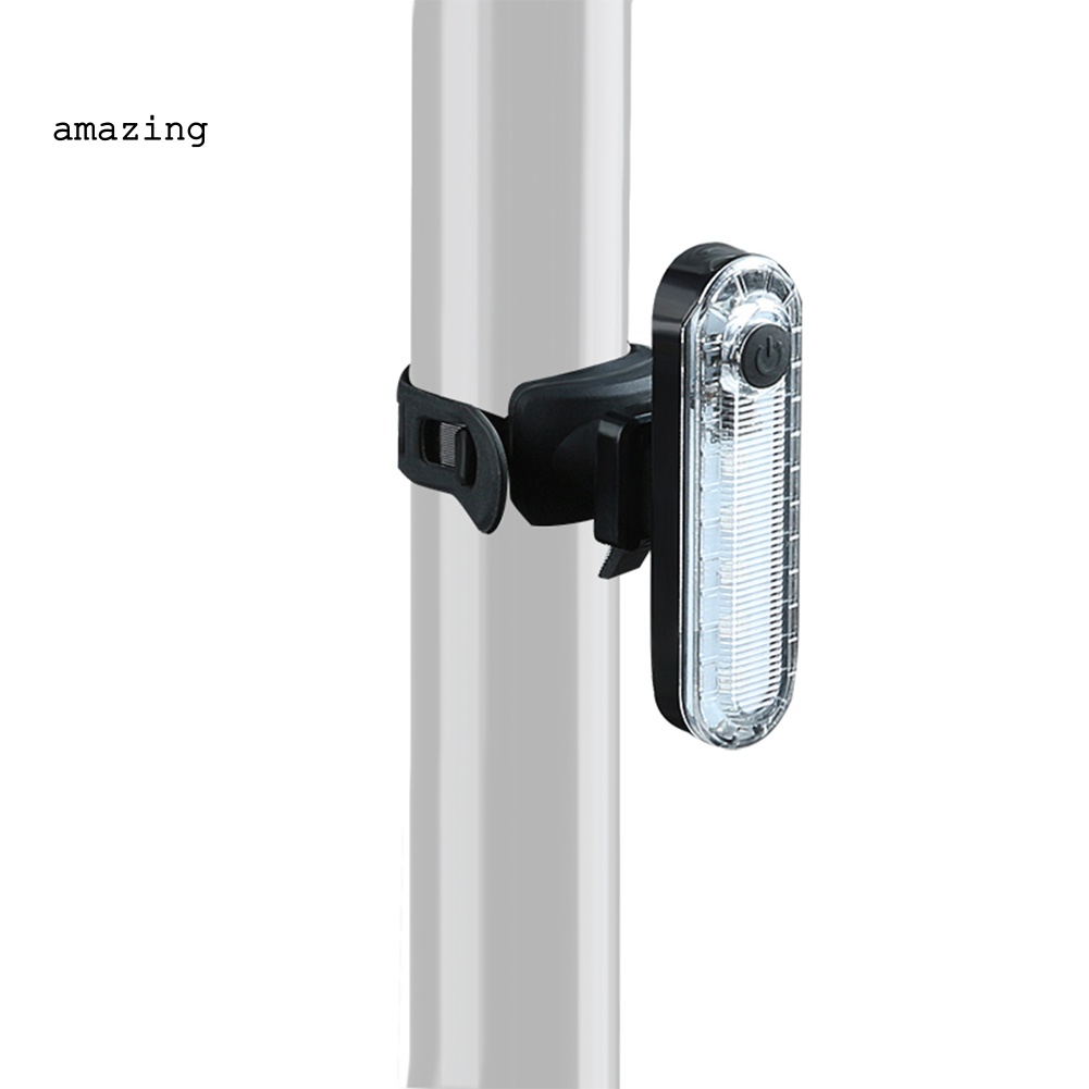 Đèn LED Cảnh Báo An Toàn 4 Chế Độ Kèm Sạc USB Chuyên Dụng Cho Xe Đạp