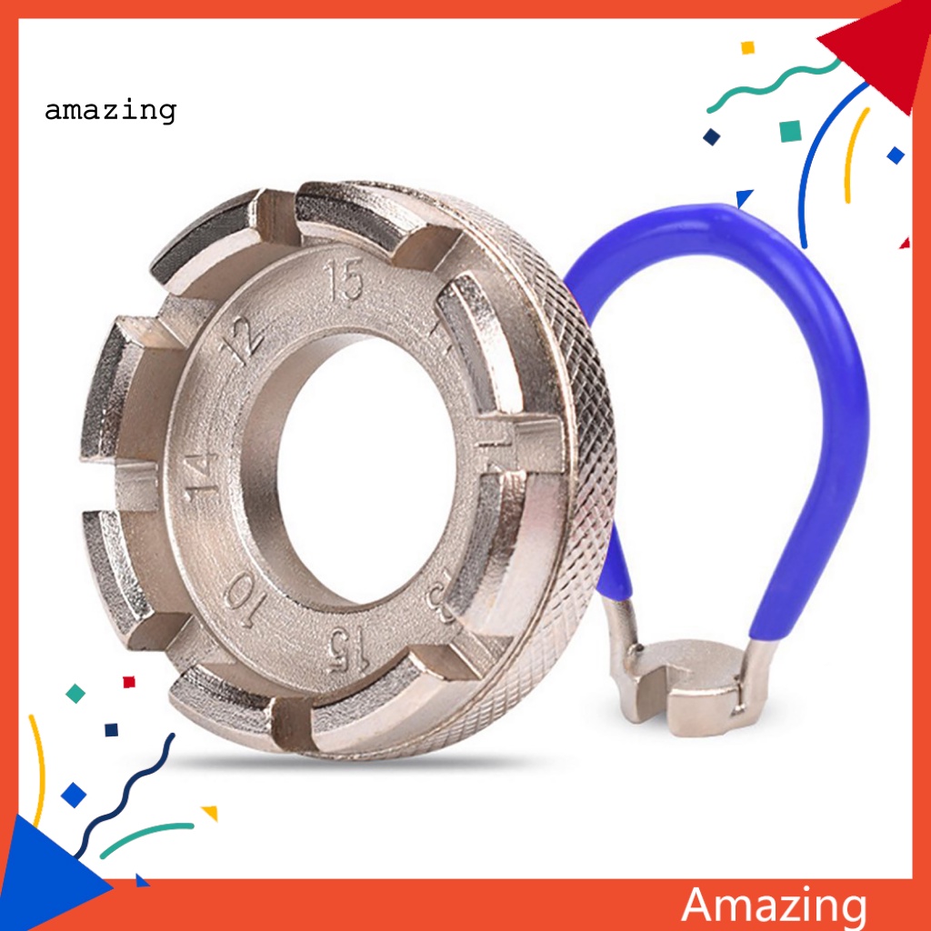 Bộ Cờ Lê Điều Chỉnh Vành Xe Đạp Bỏ Túi 6 Trong Một